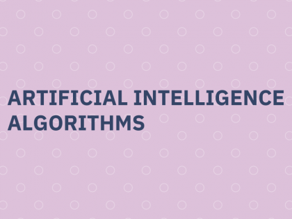Artificial intelligence, algorithmss