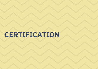 Certification