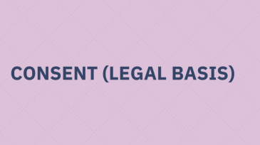 Consent (legal basis)
