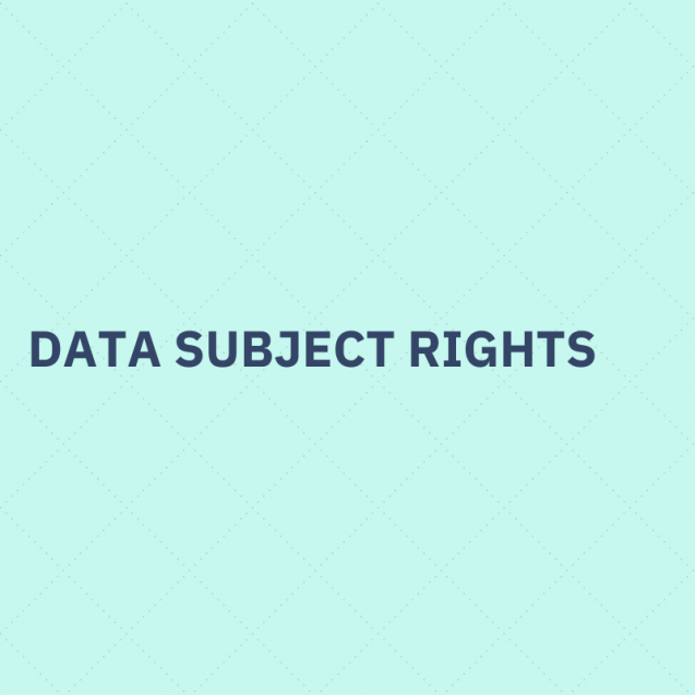 Data subject rights