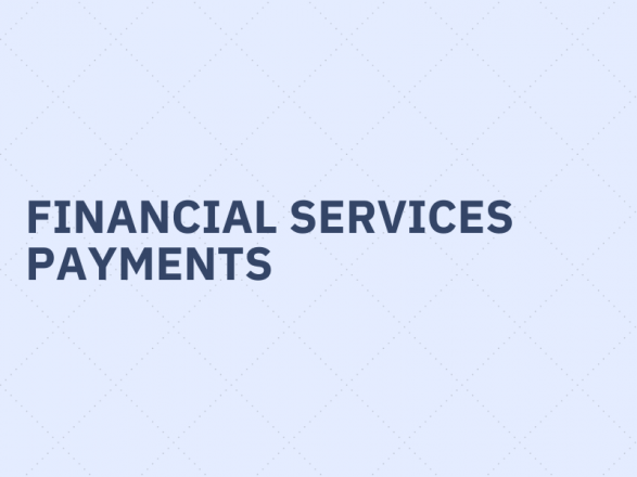 FInancial services, payments