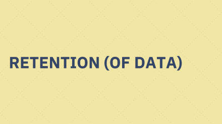 Retention (of data)