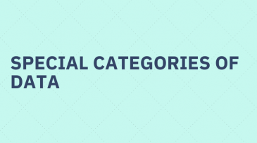 Special categories of data