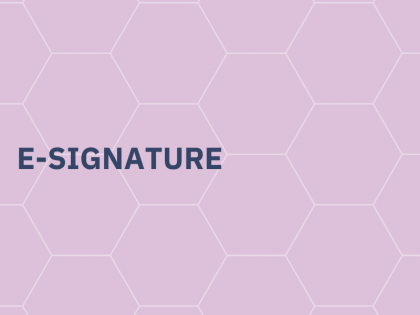 e-signature