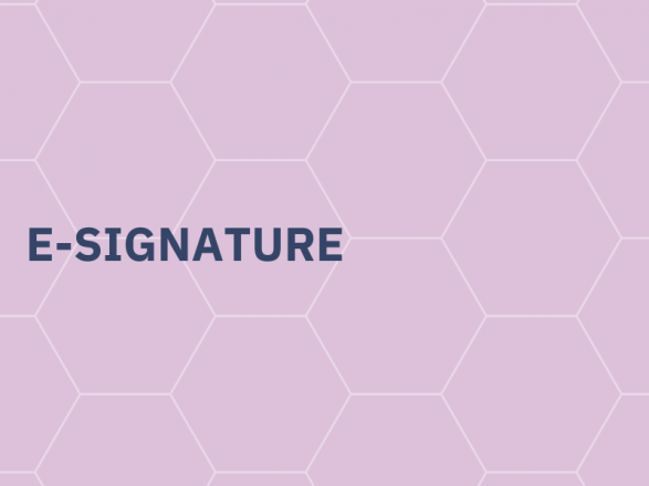 e-signature