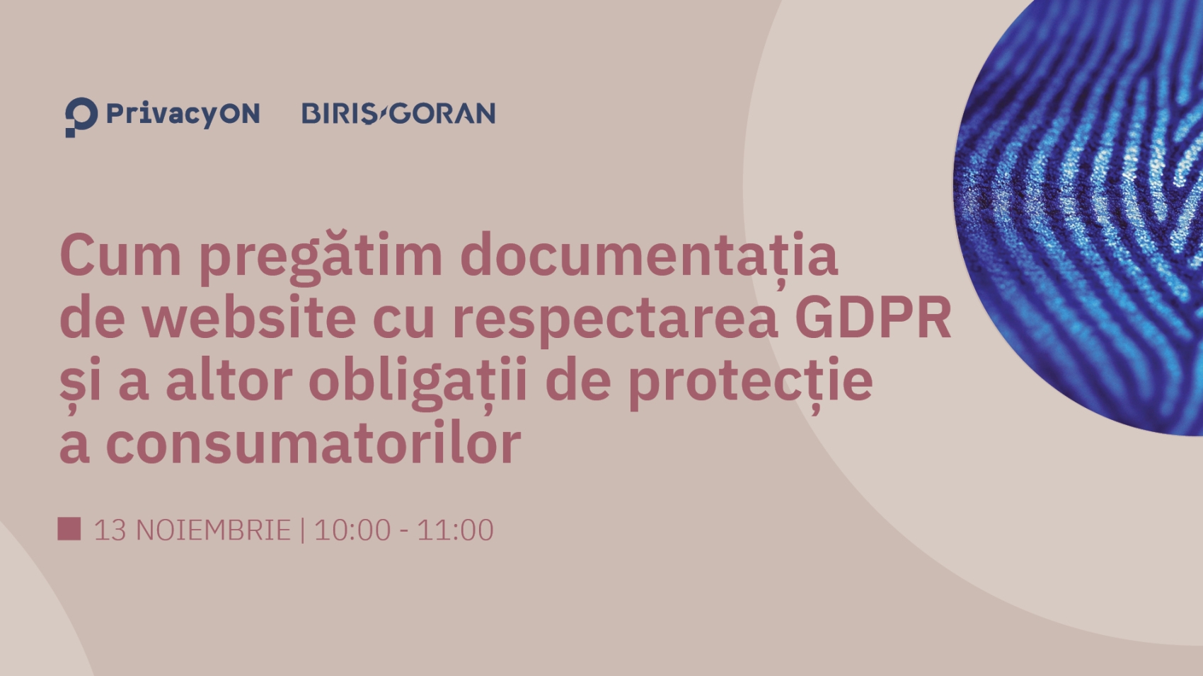 webinar - documentatie gdpr